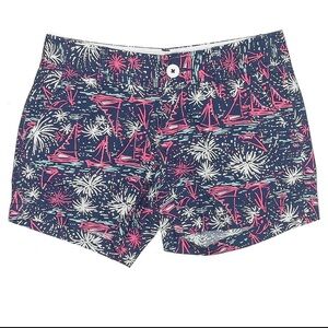 Lilly Pulitzer Sparks Fly Callahan Shorts Womens Size 00